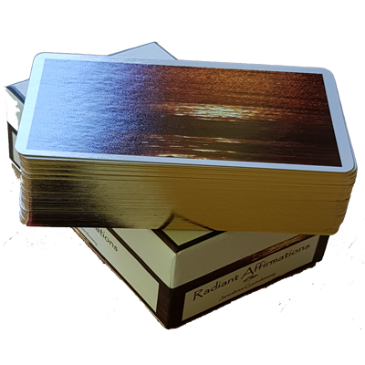 The Radiant Affirmation deck, from the top